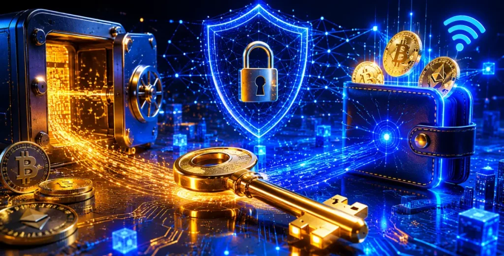 the mechanics of asymmetric cryptography in Private Keys, Public Keys & Hot Wallets