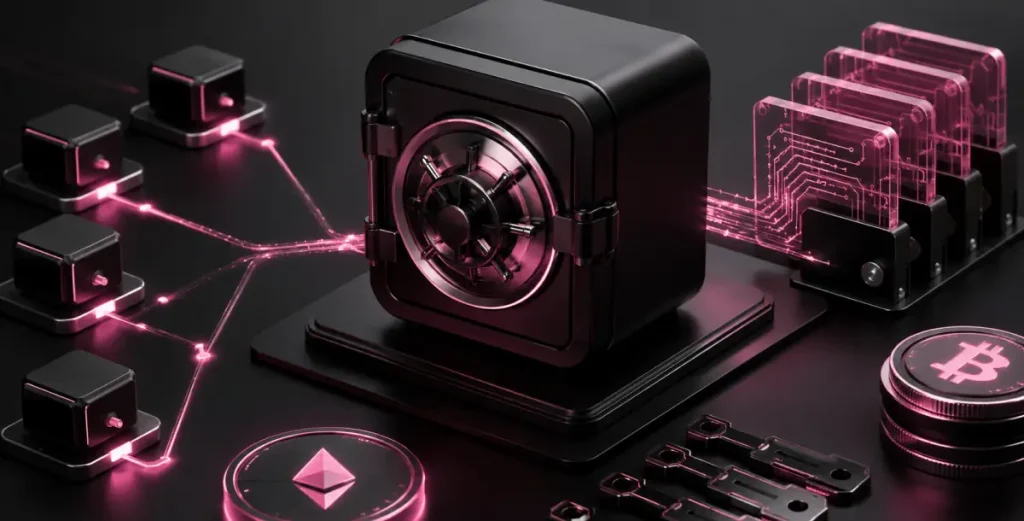 Multi-Party Computation (MPC) and threshold cryptography securing institutional digital asset treasuries